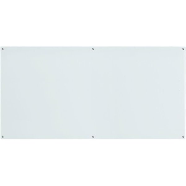 Lorell 48 x 96 in. Premium Glass Board; White LLR55665